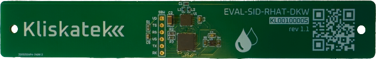SenseID battery-free UHF RFID sensor tag board